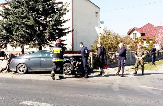 21-letni kierowca nie ustąpił pierwszeństwa w Popówku