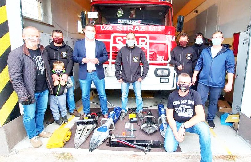 Lipscy strażacy z nowym sprzętem ratowniczym