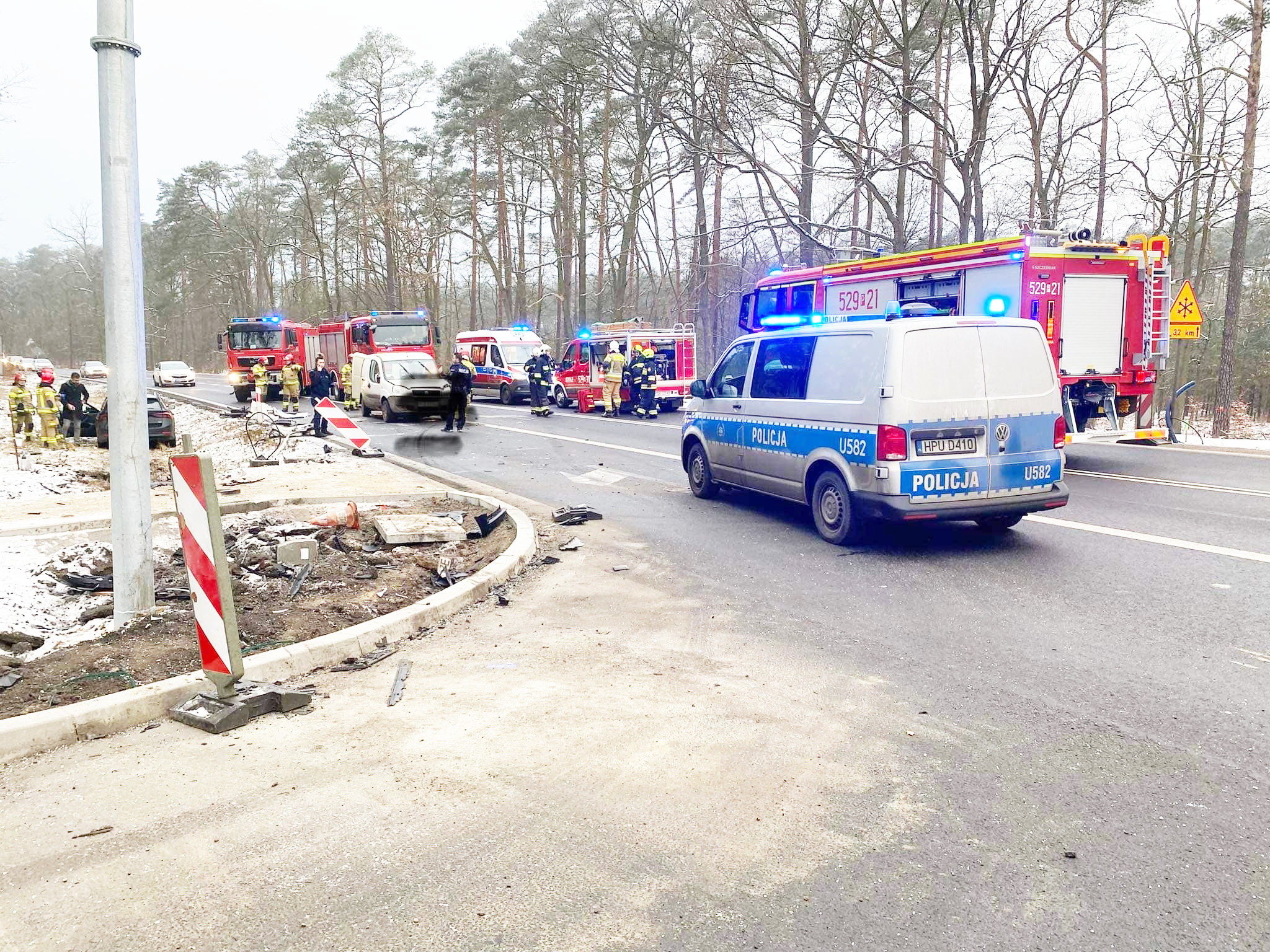 60-letni kierowca zginął w Wełnie