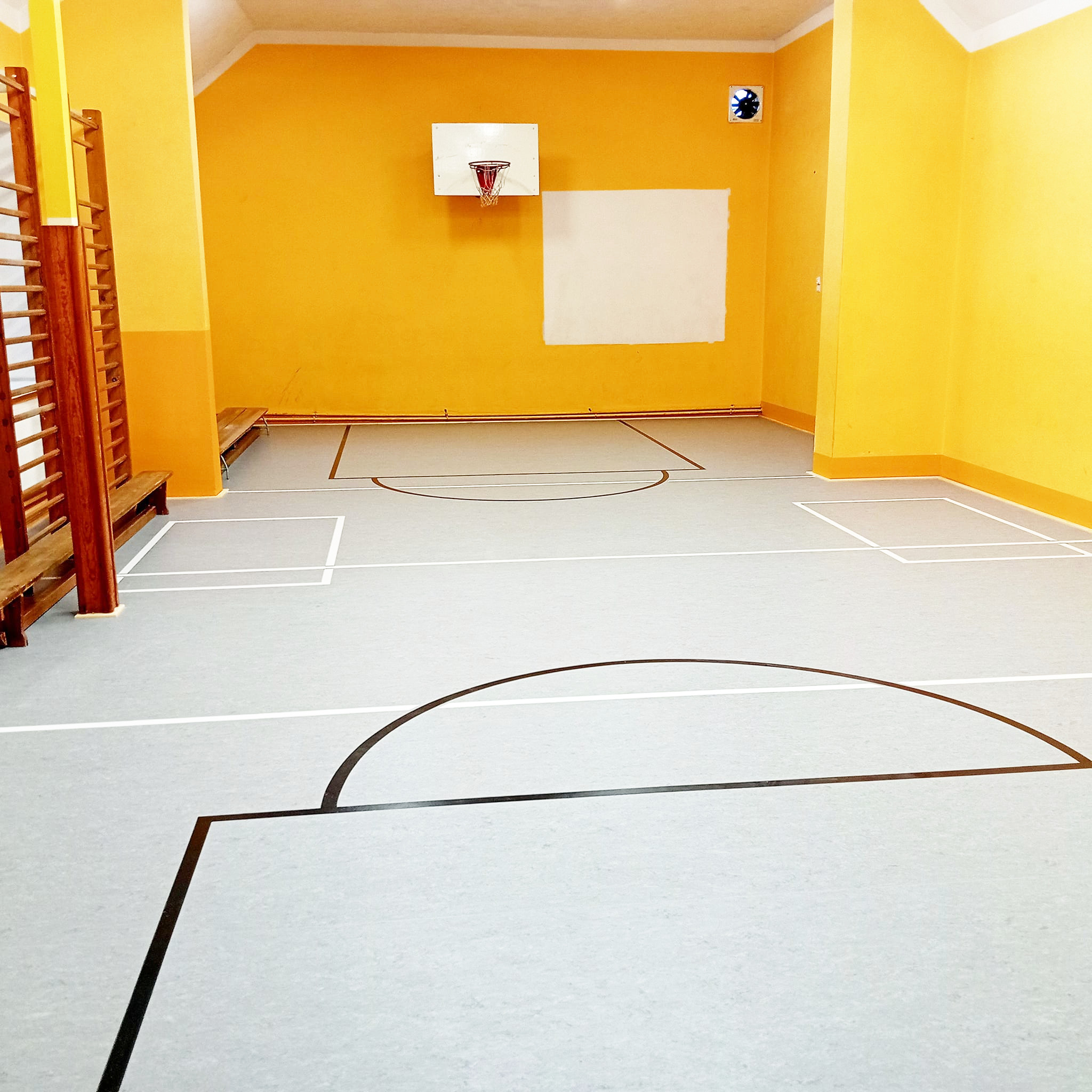 Sala gimnastyczna w Kiszewie ma nową nawierzchnię
