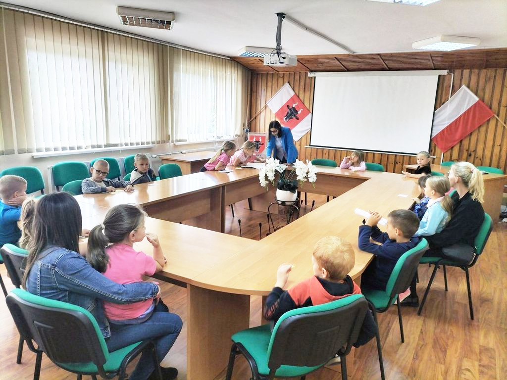 Przedszkolaki u wójta