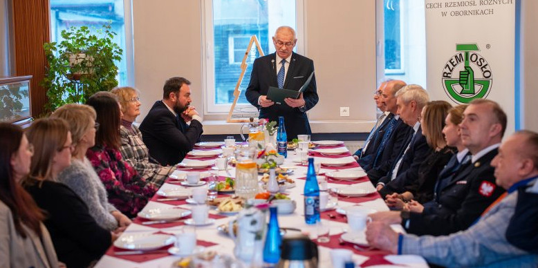 Toast w obornickim Cechu