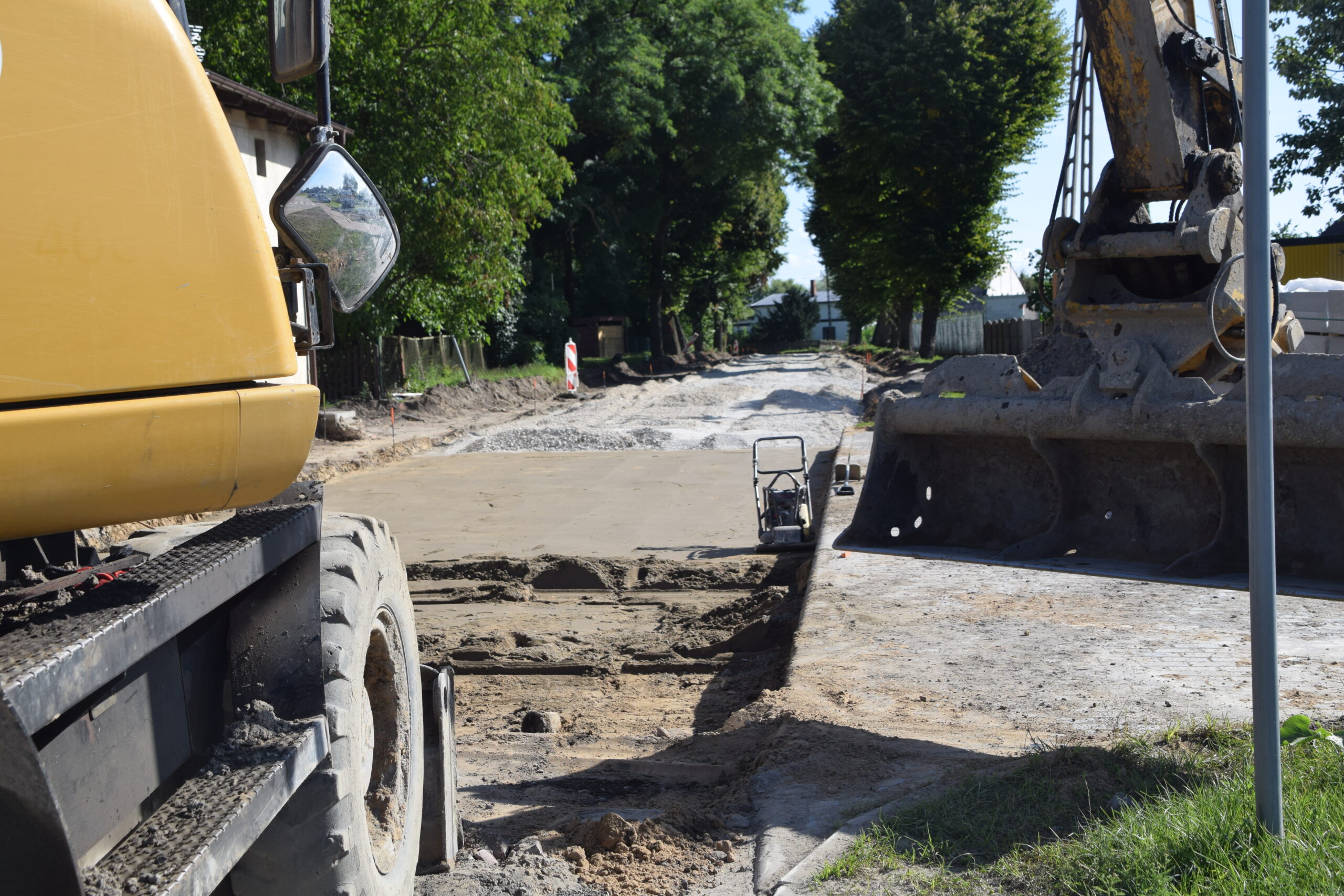 Przebudowa drogi gminnej w Gorzewie